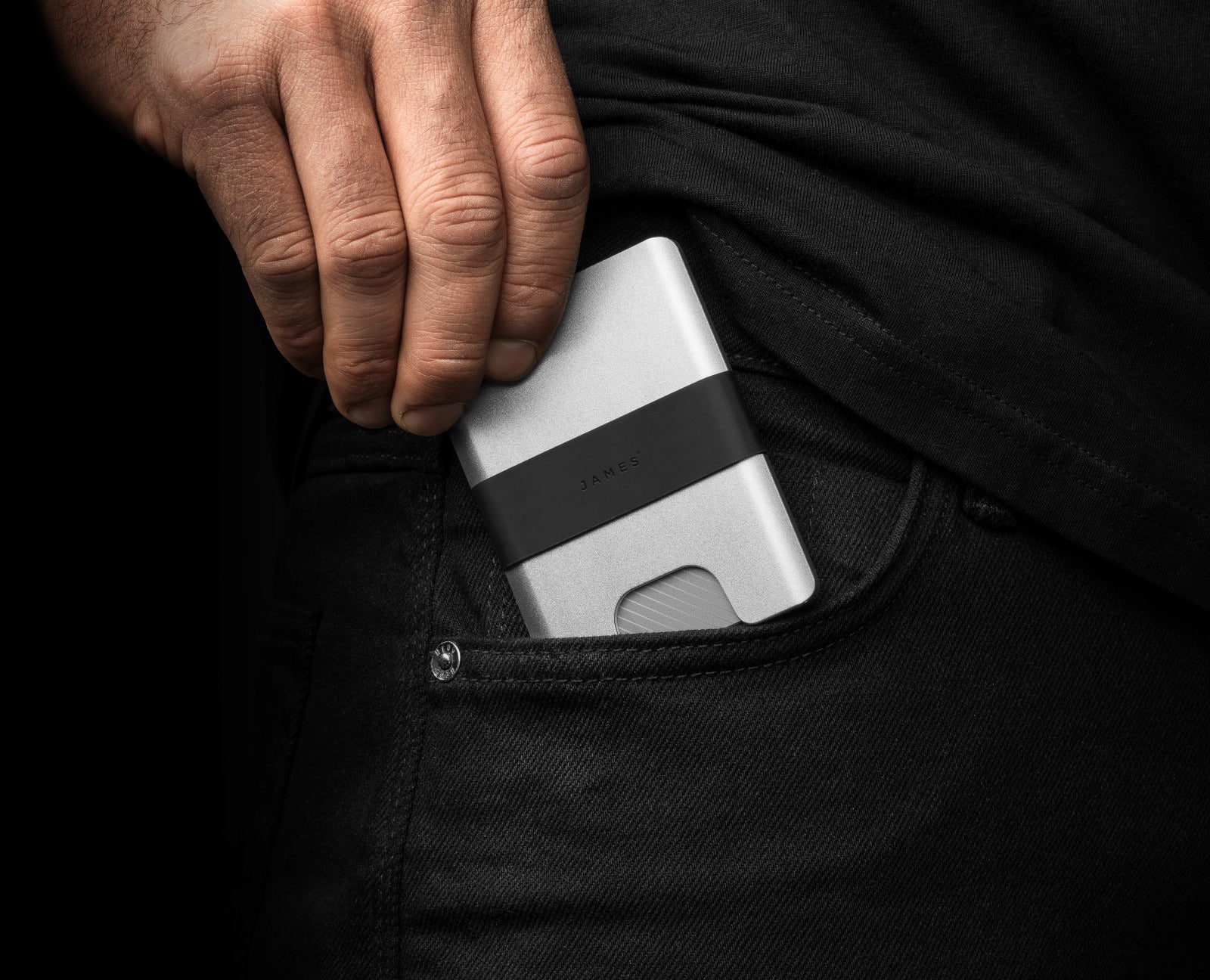 The Lowe Minimalist Card Holder Wallet – The James Brand
