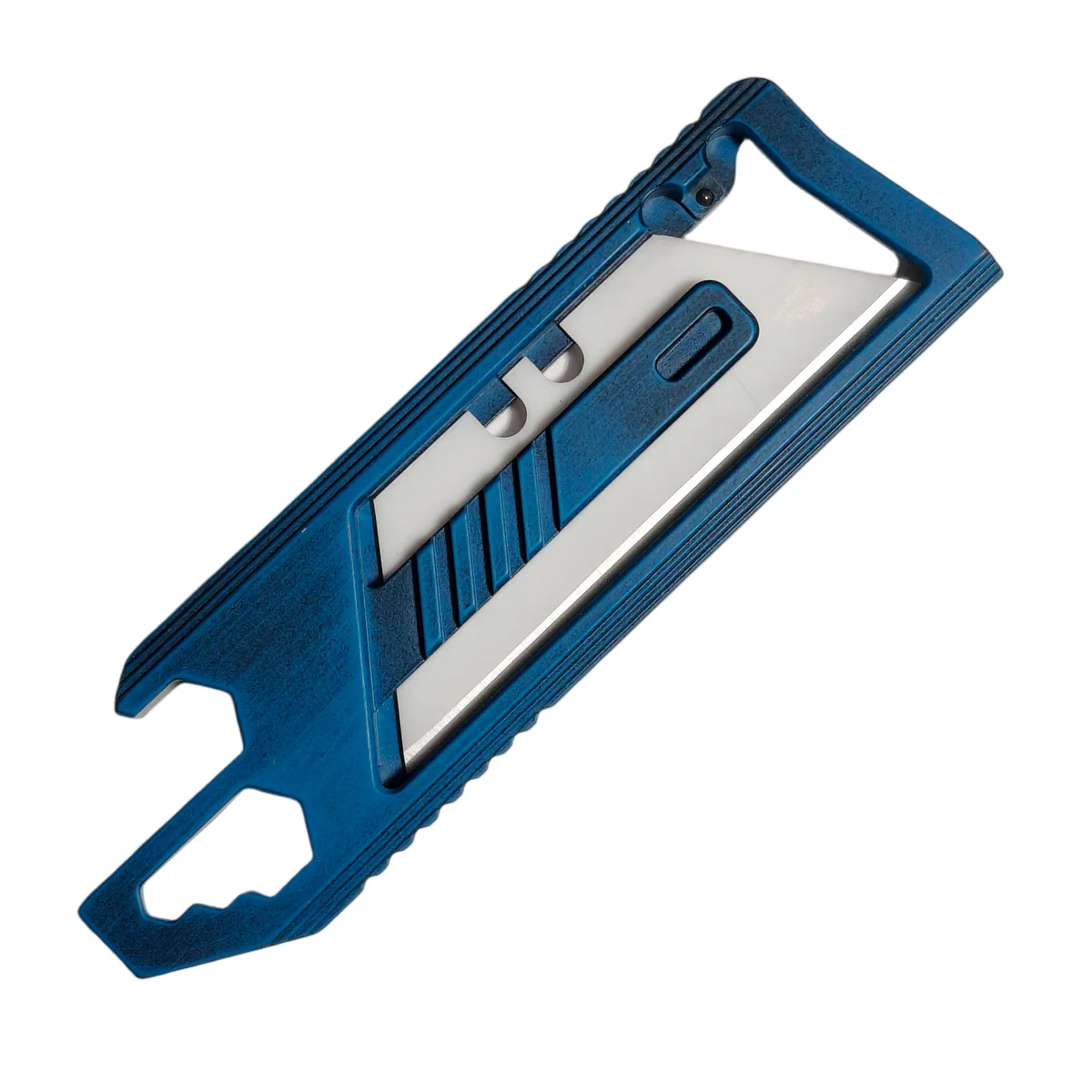 SnakeSword Honey Badger II Pro Titanium Multi-Tool Utility Knife EDC Tools Distressed Blue 3